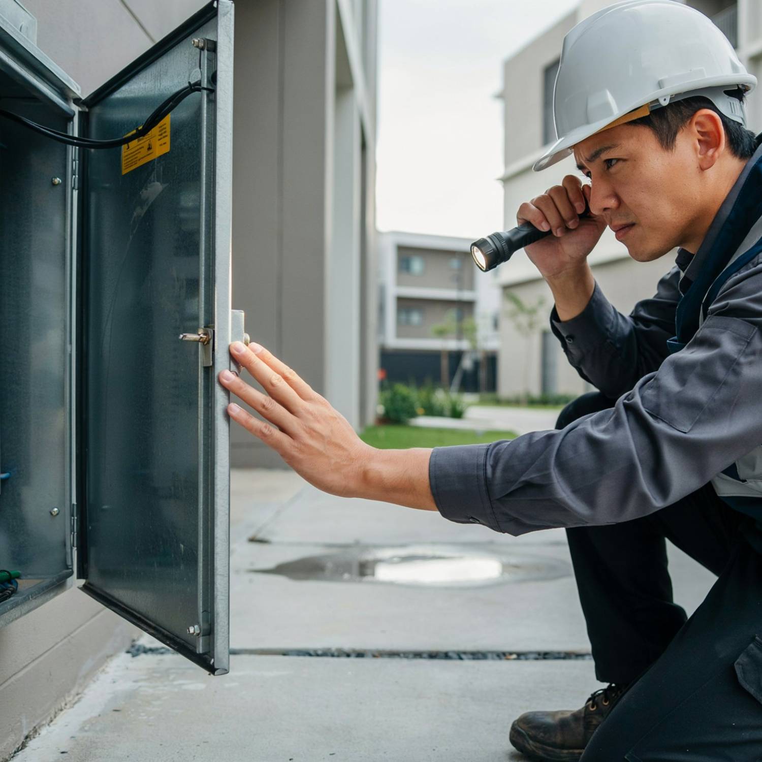 Technician using Habitus Live